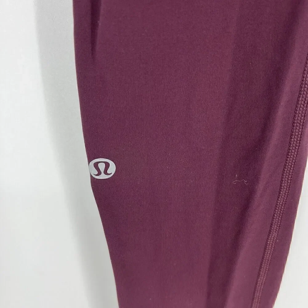 Lululemon Speed Up Tight Size 4 Dark Adobe Full On Luxtreme Brushed 28